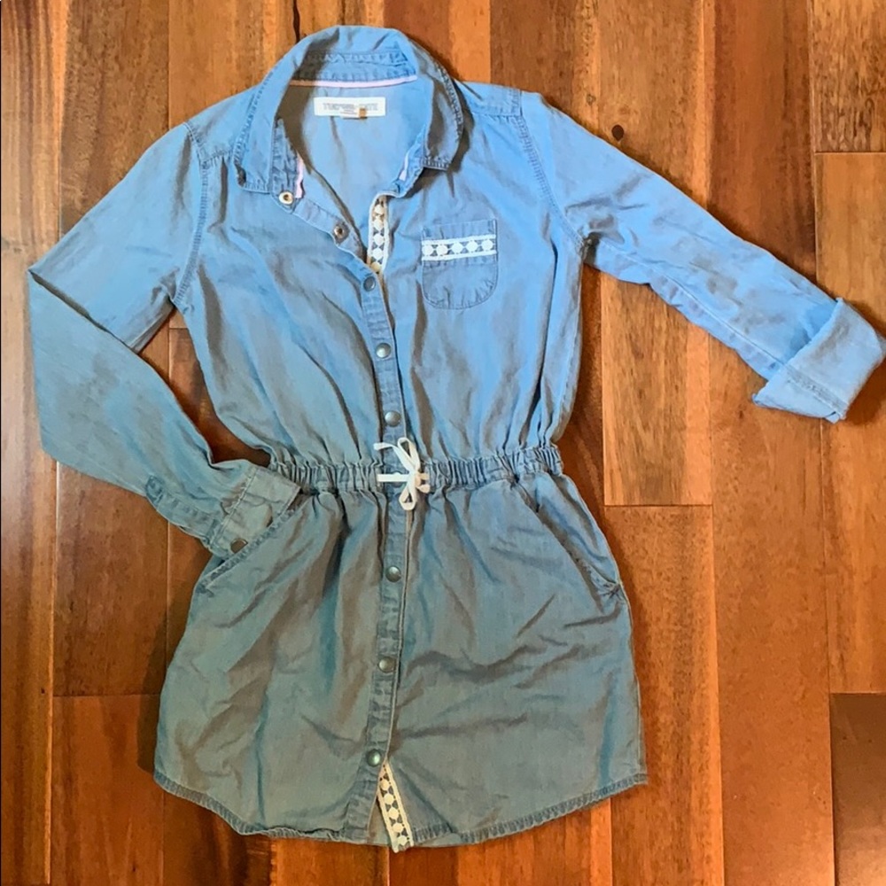 Tucker and Tate chambray shirt dress